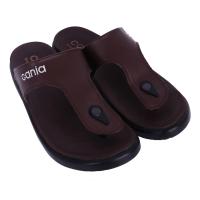 ราคา CANIA รองเท้าแตะบุรุษ สีน้ำตาล ไซส์ 41 CANIA (74740989)
