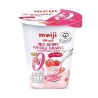 ราคา เมจิ โยเกิร์ต0%เรดเบอร์รี่โฮลเกรน 135 กรัม MEIJI (52093092)
