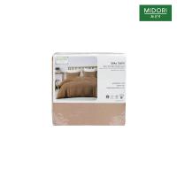 ราคา มิโดริผ้าปูไมโครซาติน สีน้ำตาล 5 ฟุต MIDORI (52096365)