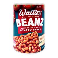 ราคา วัตตี้ถั่วขาวในซอสมะเขือเทศปรุงรส420ก. WATTIES (51053251)