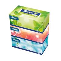 คลีเน็กซ์ กระดาษเช็ดหน้า เนเชอรัล 150 แผ่น x 3 กล่อง (Kleenex Nutaral Facial Tissues 150 pcs x 3 Pack)