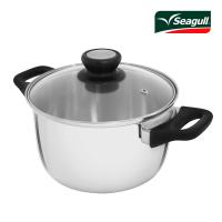 ราคา SEAGULL หม้อต้ม ออร่า ฝาแก้ว 20 ซม. SEAGULL (51724978)