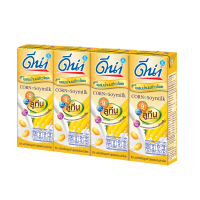 ราคา ดีน่านมถั่วเหลืองผสมน้ำข้าวโพด180มล แพ็ค 4 DNA (170449458)