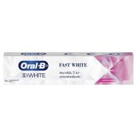 ราคา ออรัลบียาสีฟัน ฟาสไวท์ ฟลูออไรด์ 160ก. ORAL-B (52171118)