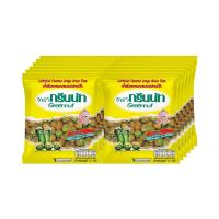 ราคา กรีนนัท ถั่วลันเตาอบกรอบ รสปลาหมึก 17 กรัม แพ็ค 12 GREEN NUT (170572449)