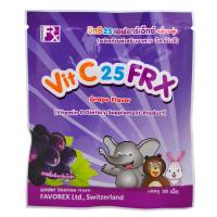 ราคา วิทซี 25 FRX กลิ่นองุ่น (ซอง) VIT C (52170726)