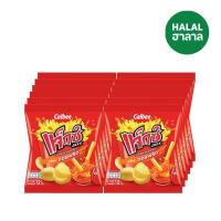 ราคา แจ็กซ์มันฝรั่งแท่งกรอบซอสพริก 12ก แพ็ค12 JAXX (170366671)