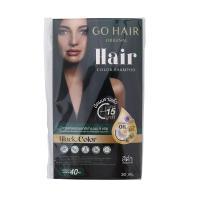 โกแฮร์ แชมพูปิดผมขาว สีดำ 30มล. GO HAIR (51998555)