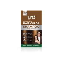 ราคา ไลโอแฮร์คัลเลอร์แชมพูน้ำตาลทอง 30 มล LYO (52068762)