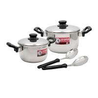 ราคา ZEBRA ชุดหม้อ TIGER 6 ชิ้น ZEBRA (51980823)