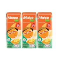 ราคา มาลีทรอปิคอล น้ำส้มสายน้ำผึ้ง20% 180มล. แพ็ค 3 MALEE (51408604)