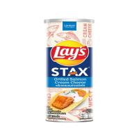 ราคา เลย์สแตคส์แซลมอนย่างครีมชีส 100ก LAYS STAX (52202696)