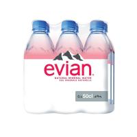 ราคา เอเวียงน้ำแร่ธรรมชาติ 500 มล.แพ็ค 6ขวด EVIAN (51939528)