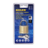 ราคา SOLEX กุญแจสปริงทองเหลือง 40 มม. #M (50800141)