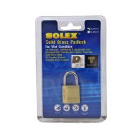 ราคา SOLEX กุญแจสปริงทองเหลือง 20 มม. #M (50800112)