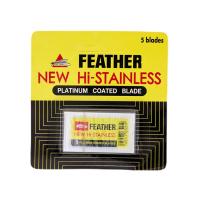 ราคา เฟเตอร์ใบมีดโกน แพททีนั่ม 5 ชิ้น FEATHER (51736739)