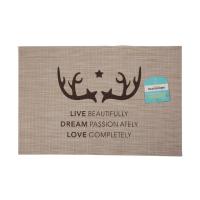 ราคา แผ่นรองจานพีวีซีลายกราฟฟิค (51914120)