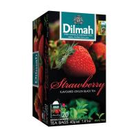 ราคา ดิลมา ชาดำกลิ่นสตรอเบอร์รี่ 2ก.X20ซอง DILMAH (51936203)
