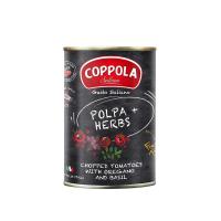 ราคา คอปโปลา มะเขือเทศชิ้นออริกาโนโหระพา400ก. COPPOLA (52060943)