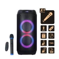 ราคา ALPHA ลำโพงปาร์ตี้บ็อก8X2นิ้ว SPK2004(C) ALPHA (51501925)