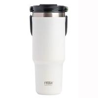 ราคา TYESOแก้วสแตนเลสมีหูจับพับได้ขาว900ML304 TYESO (52232280)