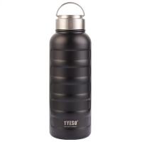 TYESOกระบอกน้ำสแตนเลสเส้นดำ 1000ML.304 TYESO (52232358)