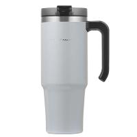 ราคา TYESOแก้วสแตนเลสฝาปิดมีหูจับเทา900ML.304 TYESO (52232208)