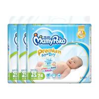 ราคา มามี่โพโคพรีเมี่ยม เทป ไซส์ S 74 ชิ้น แพ็ค 3 MAMY POKO (169565626)