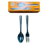 ราคา ช้อน-ส้อม สแตนเลส 0.8 ม.ม.12คู่ HC (52172768)