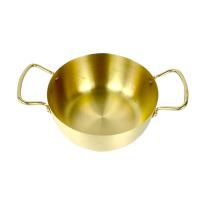 ราคา โมเมนโต หม้อเกาหลีทรงลึกสีทอง20 ซม MOMENTO (52202212)