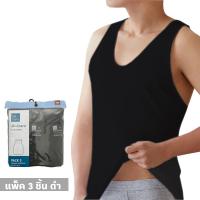 ราคา เสื้อกล้ามผู้ชายสีดำP3 L ME STYLE (52060131)