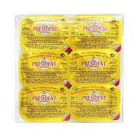 ราคา เพรสซิเด้นท์ เนยปอชั่นจืด 6 แผ่น 8 กรัม PRESIDENT (52182194)
