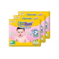 ราคา เบบี้เลิฟเทป L 72 ชิ้น แพ็ค 3 BABY LOVE (169566314)