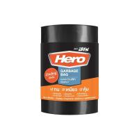 ราคา ฮีโร่ ถุงขยะม้วนดำหนา 30X40นิ้ว L 50ใบ HERO (75077825)