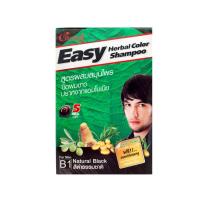 แคริ่ง อีซี่ แฮร์ คัลเลอร์ แชมพูสำหรับผู้ชาย สีน้ำตาลธรรมชาติ 1 ชุด (Caring Easy Natural Brown for Men Hair Color Shampoo 1 Set)