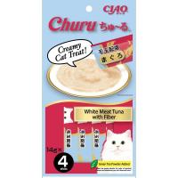 ราคา เชาว์ชูหรุแมวเลียทูน่าผสมไฟเบอร์14กรัมX4 CIAO (52228994)