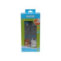 ราคา เนเจอร์ ขวดนมสลิม 8 OZ แพ็คคู่ EACH (คละแบบ) NATUR (74572636)