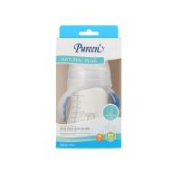ราคา เพียวรีน ขวดนมเนเชอรัลพลัสคอกว้างมือจับ EACH (คละแบบ) PUREEN (73762148)