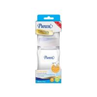 ราคา เพียวรีน ขวดนมไททั้นคอกว้าง 8OZ.พร้อมจุก EACH (คละแบบ) PUREEN (73761834)