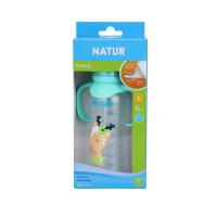 ราคา เนเจอร์ขวดนมทรงถั่วพิมพ์ลายแขนจับพีพี 8 ออนซ์ NATUR (27304566)