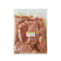 ราคา ก แสนไทย สันนอกหมูสเต็กพริกไทยดำ กก.ละ K.SANTHAI (52091128)