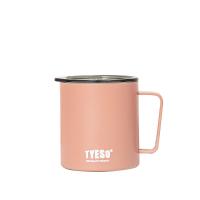 ราคา TYESOแก้วสแตนเลสฝาปิดมีหูสีพีช400ML(304) TYESO (52232018)
