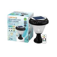 ราคา LAMPTAN ไฟหัวเสา LED โซล่า อควา 2W 3แสง LAMPTAN (52255460)