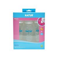ราคา เนเจอร์ ขวดนมสมูทไบโอมิมิค 8 ออนซ์ แพ็ค3 NATUR (51887638)
