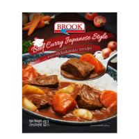 ราคา บรูค แกงกะหรี่เนื้อสไตล์ญี่ปุ่น 120ก. BROOK (52091232)