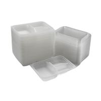 ราคา กล่องข้าว3หลุมYYE402-1 (1X50ชิ้น)แพ็คละ (52108975)