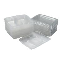 ราคา กล่องพลาสติกPP3+ฝา(PP3H1)(1X50ชิ้น) แพ็ค (52224520)