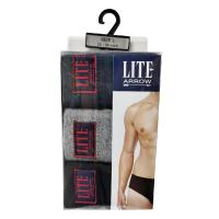 ราคา ARROW กางเกงในHALFหุ้มยางสีเข้ม P3 ไซซ์ M ARROW LITE (51954233)