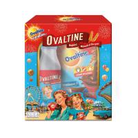 ราคา ชุดของขวัญ โอวัลติน 3อิน1 สูตรหวานน้อย 31กรัม X12ซอง ปี 2566 OVALTINE (74583875)