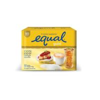ราคา อิควล โกล์ด สารให้ความหวาน 50ซอง(40กรัม) EQUAL (72852577)